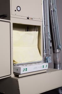 M33V media air cleaner - inside