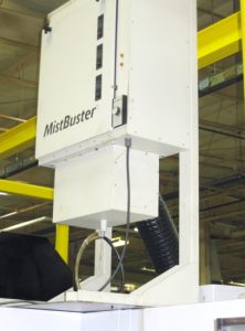 MistBuster machine mount stand